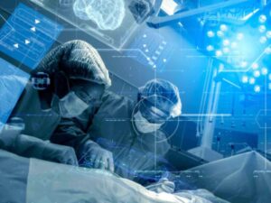 medical team operating on a patient